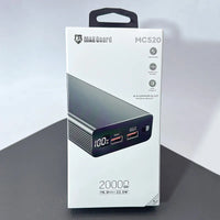 sky Maxguard MC520 PD 22.5W 20000 mah aluminum power bank
