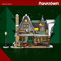 Mould King 16049 Christmas Cottage With 766 Pieces
