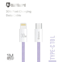 sky Maxguard 1m Colours 30W Type-C to Lightning Cable
