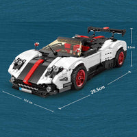 MOULD KING 13105 MOC-22208 Pagani Zonda Cinque Roadster 1:16 with 960 Pieces
