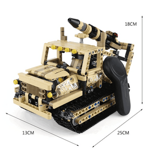 MOULD KING 13012 Armour Tank with 606 Pieces