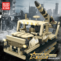 MOULD KING 13012 Armour Tank with 606 Pieces
