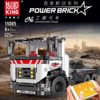 MOULD KING 15005 The Construction remote control truck with 523 Pieces
