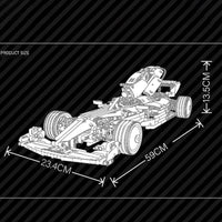 Mould King 18024B F1 Thunder Furious with 1065 pieces