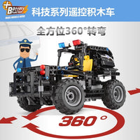 MOULD KING 13005-13008 RC Super Police Cars Series with 3686 Pieces