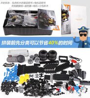 MOULD KING 13005-13008 RC Super Police Cars Series with 3686 Pieces
