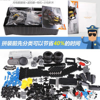 MOULD KING 13005-13008 RC Super Police Cars Series with 3686 Pieces