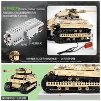 MOULD KING 13011 Huge Tank with 497 Pieces
