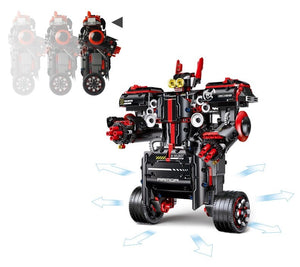 MOULD KING 13028 Xturboman Intelligent RC DIY Robot with 806 Pieces