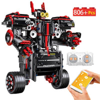 MOULD KING 13028 Xturboman Intelligent RC DIY Robot with 806 Pieces
