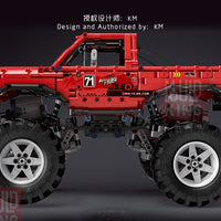 MOULD KING 18003 Red Monster Buggy with 1670 Pieces