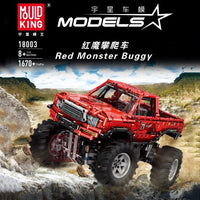 MOULD KING 18003 Red Monster Buggy with 1670 Pieces
