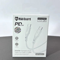 sky Maxguard MP02CC 2m 65W Type-C to C Cable
