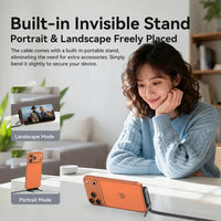 sky Maxguard MR03CC Invisible Stand PD 240W Fast Charging Type-C to C Cable
