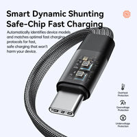 sky Maxguard MR03CC Invisible Stand PD 240W Fast Charging Type-C to C Cable
