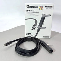 sky Maxguard MR03CC Invisible Stand PD 240W Fast Charging Type-C to C Cable
