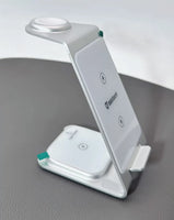 sky Maxguard MW06 3 in 1 15W Wireless Charger (For apple watch and IOS & android system phone)
