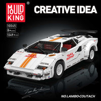 MOULD KING 10045 Lamborghini Countach Sports Car with 1349 Pieces
