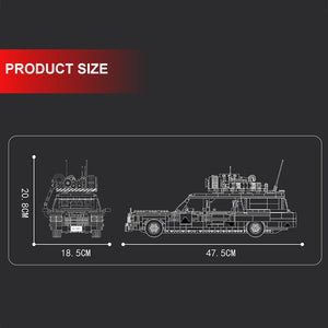 MOULD KING 10071 Ghost Hunter Bus with 2468 Pieces