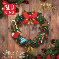 MOULD KING 10073 Christmas Eucalyptus Wreath with 1002 Pieces
