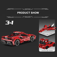 MOULD KING 10076 Ferrari 488 with 718 Pieces
