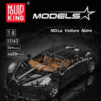 MOULD KING 13163 Bugatti La Voiture Noire With Motor with 4688 Pieces
