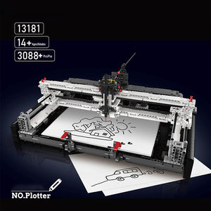 MOULD KING 13181 Plotter With Motor with 3088 Pieces