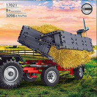 MOULD KING 17021 Tractor Fastrac 4000er series with RC with 3035 Pieces
