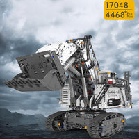 MOULD KING 17048 Liebherr R 9800 Excavator With Motor with 4468 Pieces
