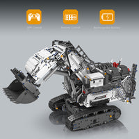 MOULD KING 17048 Liebherr R 9800 Excavator With Motor with 4468 Pieces
