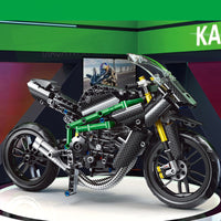 MOULD KING 23002 KAWASAKI H2R Motorcycle with 563 Pieces
