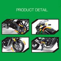 MOULD KING 23002 KAWASAKI H2R Motorcycle with 563 Pieces
