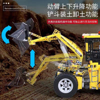 MOULD KING 13122 MOC-0836 Wheel Loader 1:10 with 1572 Pieces
