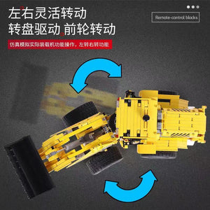 MOULD KING 13122 MOC-0836 Wheel Loader 1:10 with 1572 Pieces