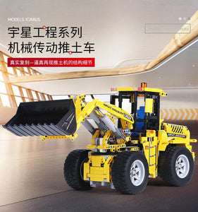 MOULD KING 13122 MOC-0836 Wheel Loader 1:10 with 1572 Pieces