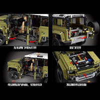 MOULD KING 13175 1:8 Land Rover Defender with 2668 Pieces
