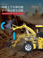 MOULD KING 13122 MOC-0836 Wheel Loader 1:10 with 1572 Pieces
