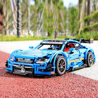 MOULD KING 13073 Blue Mercedes-Benz AMG C63 DTM with 1989 Pieces
