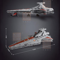 MOULD KING 21005 Venator-class Republic Attack Cruiser with 6685 Pieces
