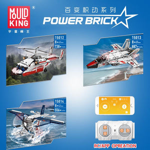 MOULD KING 15012-15014 Air plane wiht 700 Pieces