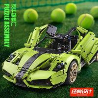 MOULD KING 13074 MOC-46921 Ferrari Enzo-42115 B model with 2790 Pieces
