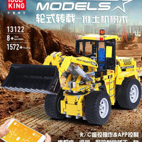 MOULD KING 13122 MOC-0836 Wheel Loader 1:10 with 1572 Pieces