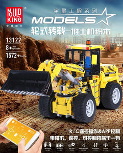 MOULD KING 13122 MOC-0836 Wheel Loader 1:10 with 1572 Pieces