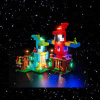 Brick Shine - Light Kit for LEGO® The Parrot Houses 21282