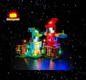 Brick Shine - Light Kit for LEGO® The Parrot Houses 21282