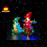 Brick Shine - Light Kit for LEGO® The Parrot Houses 21282