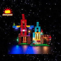 Brick Shine - Light Kit for LEGO® The Parrot Houses 21282