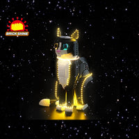 Brick Shine - Light Kit for LEGO® Tuxedo Cat 21349