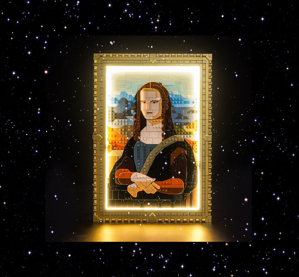 Brick Shine - Light Kit for LEGO® Mona Lisa 31213