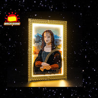 Brick Shine - Light Kit for LEGO® Mona Lisa 31213